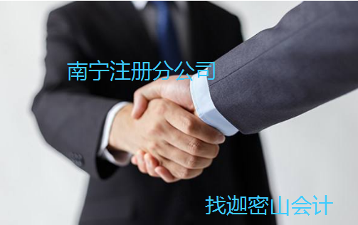 南寧注冊(cè)分公司需要什么資料？